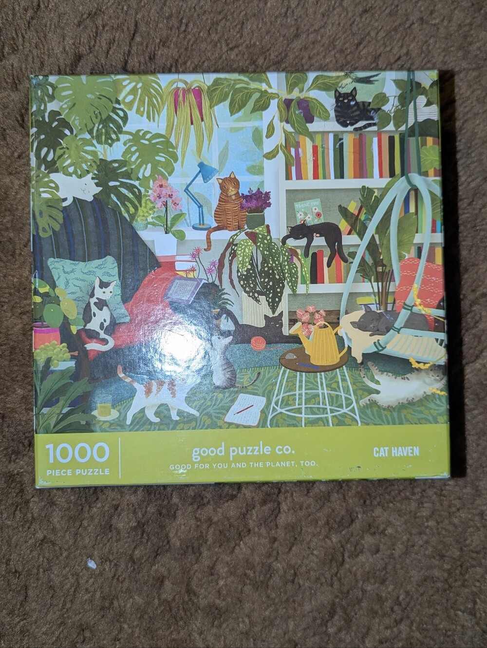 NWT - Good Puzzle Co. - Cat Haven